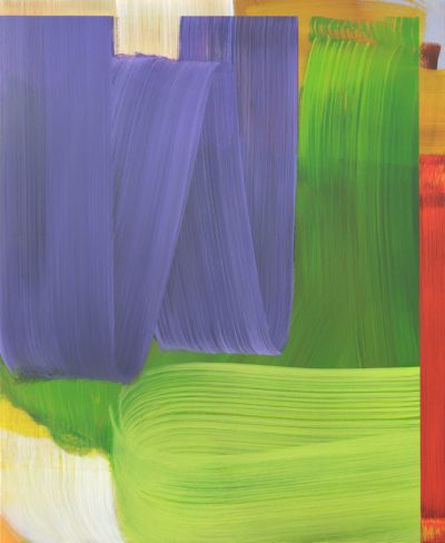 Soho, 2024, Acryl auf Nessel, 110 x 90 cm